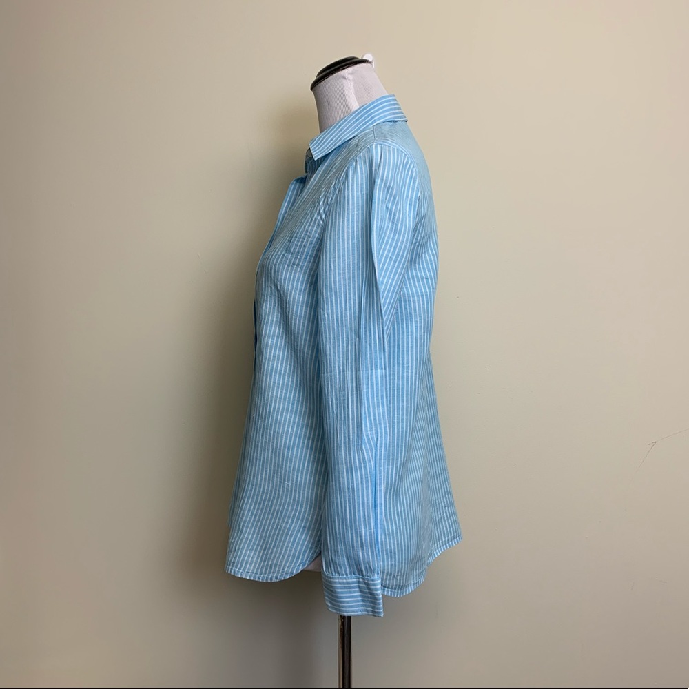J. Jill Linen Shirt. Size XS - Picture 6 of 14